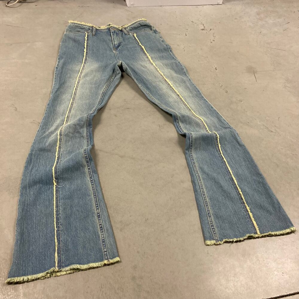 Y2K fringe hot topic flared bootcut jeans 32x35